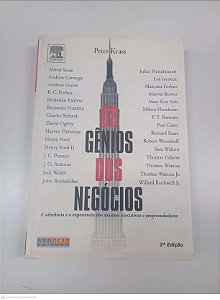 Livro os Genios dos Negocios Autor Krass, Peter (2004) [usado]