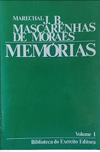 Livro Memórias Marechal J.b. Mascarenhas Autor Vários Autores (1984) [usado]