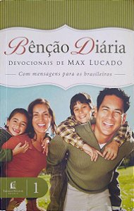 Livro Bênção Diária (devocional) Autor Lucado, Max (2013) [usado]