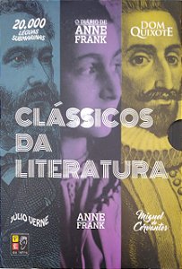 Livro [box] Clássicos da Literatura (3 Volumes) Autor Diversos (2018) [seminovo]
