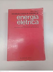 Livro Energia Eletrica Autor Elgerd, Olle I. (1976) [usado]