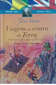 Livro Viagem ao Centro da Terra (inglês - Português) Autor Verne, Júlio (2017) [seminovo]