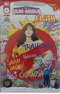Gibi Mulher-maravilha e Flash #4 Autor (2024) [seminovo]