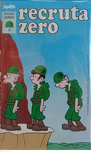 Gibi Recruta Zero #2 Pocket Humor Autor (1991) [usado]