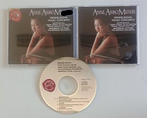 Cd Mendelssohn Violin Concerto Interprete Anne Akiko Meyers (1993) [seminovo]