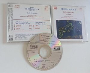 Cd Shostakovich Cello Concertos Interprete Maria Kliegel (1996) [seminovo]