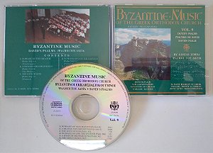 Cd Byzantine Music, Vol. 9 Interprete Coro Bizantino (1993) [seminovo]