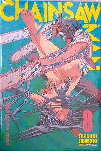 Gibi Chainsaw Man #8 Autor Tatsuki Fujimoto (2022) [seminovo]