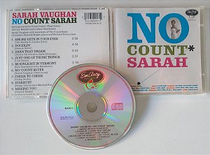 Cd no Count Sarah Interprete Sarah Vaughan [seminovo]