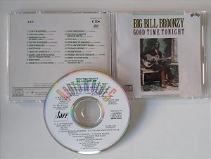 Cd Good Time Tonight Interprete Big Bill Broonzy (1990) [seminovo]