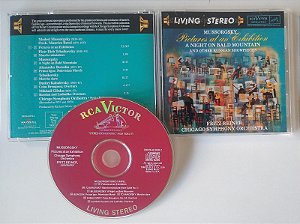 Cd Pictures At An Exhibition - a Night On Bald Mountain [importado] Interprete Mussorgsky & Fritz Reiner (1994) [seminovo]
