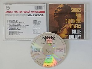 Cd Songs For Distingué Lovers Interprete Billie Holiday [seminovo]