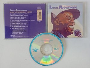Cd What a Wonderful World Interprete Louis Armstrong (1988) [seminovo]