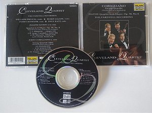 Cd The Farewell Recording [importado] Interprete Corigliano e Cleveland Quartet (1996) [seminovo]