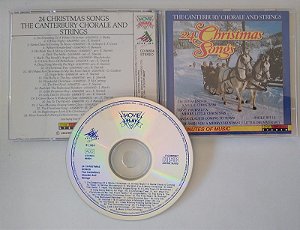 Cd 24 Christmas Songs Interprete The Canterbury Chorale And Strings (1992) [seminovo]