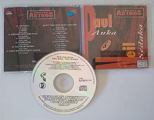 Cd Série Dois Astros Interprete Paul Anka & Neil Sedaka (1993) [usado]