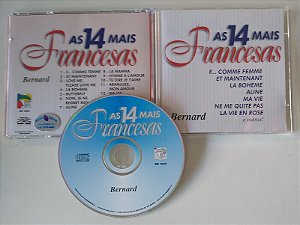 Cd as 14 Mais Francesas Interprete Bernard (1998) [seminovo]