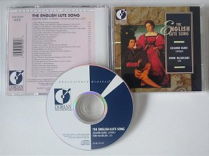 Cd The English Lute Song [importado] Interprete Juliane Baird & Ronn Mcfarlane (1988) [seminovo]