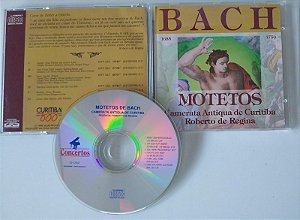Cd Bach - Motetos Interprete Camerata Antiqua de Curitiba (1993) [seminovo]