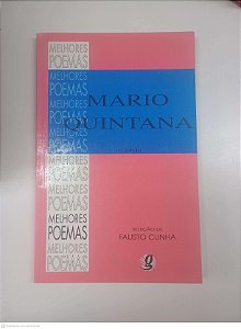 Livro Melhores Poemas de Mario Quintana Autor Quintana, Mario (2000) [usado]