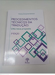 Livro Procedimentos Tecnicos da Tradução Autor Barbosa, Heloísa Gonçalves (2020) [usado]