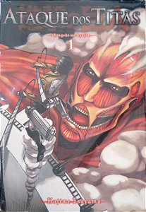Gibi Ataque dos Titãs #1 Autor Hajime Isayama (2013) [usado]