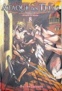 Gibi Ataque dos Titãs #8 Autor Hajime Isayama (2015) [usado]