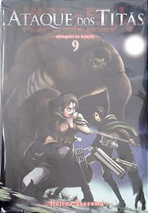 Gibi Ataque dos Titãs #9 Autor Hajime Isayama (2015) [usado]