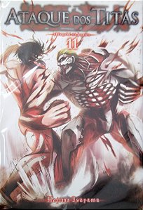 Gibi Ataque dos Titãs #11 Autor Hajime Isayama (2015) [usado]
