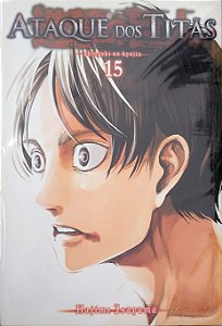 Gibi Ataque dos Titãs #15 Autor Hajime Isayama (2016) [usado]