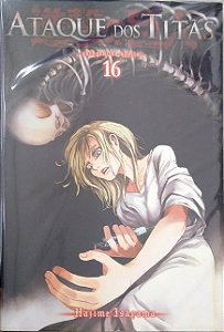 Gibi Ataque dos Titãs #16 Autor Hajime Isayama (2016) [usado]