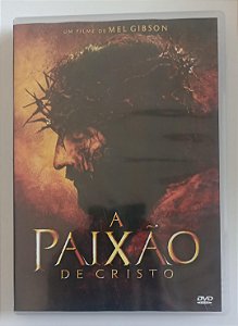 Dvd a Paixão de Cristo Editora Mel Gibson (2004) [seminovo]
