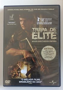 Dvd Tropa de Elite 1 Editora (2008) [seminovo]