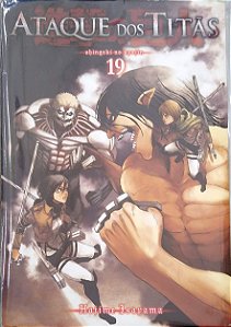 Gibi Ataque dos Titãs #19 Autor Hajime Isayama (2016) [usado]