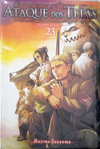 Gibi Ataque dos Titãs #23 Autor Hajime Isayama (2018) [usado]