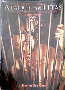 Gibi Ataque dos Titãs #27 Autor Hajime Isayama (2019) [usado]
