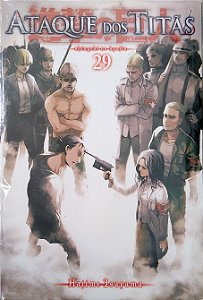 Gibi Ataque dos Titãs #29 Autor Hajime Isayama (2020) [usado]