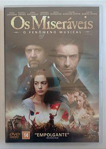 Dvd os Miseráveis (2012) Editora (2013) [seminovo]