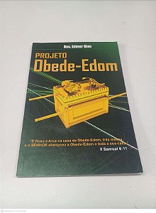 Livro Projeto Obede-edom Autor Dias, Rev Edmar [usado]