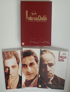 Dvd o Poderoso Chefão [trilogia] Editora (2014) [seminovo]
