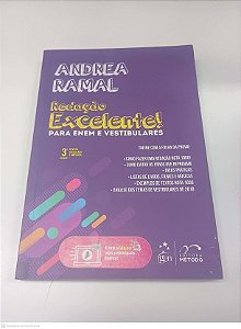 Livro Redação Excelente para Enem e Vestibulares Autor Ramal, Andrea (2019) [usado]