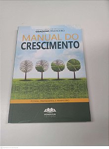 Livro Manual do Crescimento Autor Instituto Coaching Financeiro [usado]