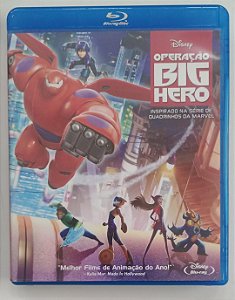 Dvd [blu-ray] Operação Big Hero Disney Editora (2015) [seminovo]