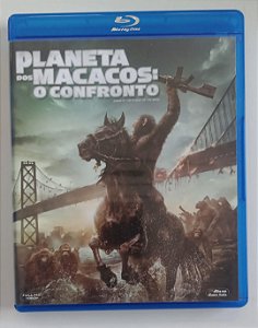 Dvd [blu-ray] Planeta dos Macacos - Confronto Editora (2014) [seminovo]