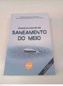 Livro Principios Basicos do Saneamento do Meio Autor Oliveira, Maria Vendramini Castrignano de (2003) [usado]