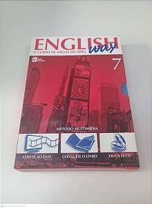 Livro English Way - o Curso de Inglês da Abril - Vol 7 Autor Abril Coleções (2009) [novo]