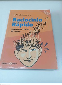 Livro Raciocinio Rápido Autor Venkataraman, K (2007) [usado]