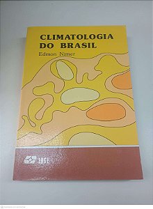 Livro Climatologia do Brasil Autor Nimer, Edmon (1989) [usado]