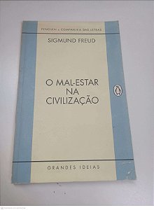 Livro o Mal-estar na Civilização Autor Freud, Sgmund (2011) [usado]