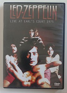 Dvd Led Zeppelin - Live At Earl''s Court 1975 Editora (2009) [seminovo]
